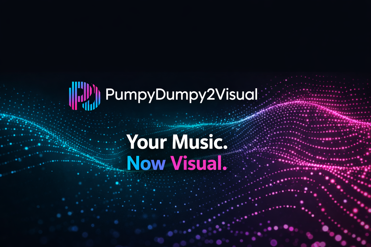 Rámeček značky PD2V — logo a text na stylizovaném pozadí